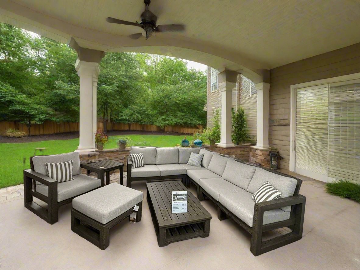 Floor Model SALE | Ratana Milano Outdoor Sectional Set