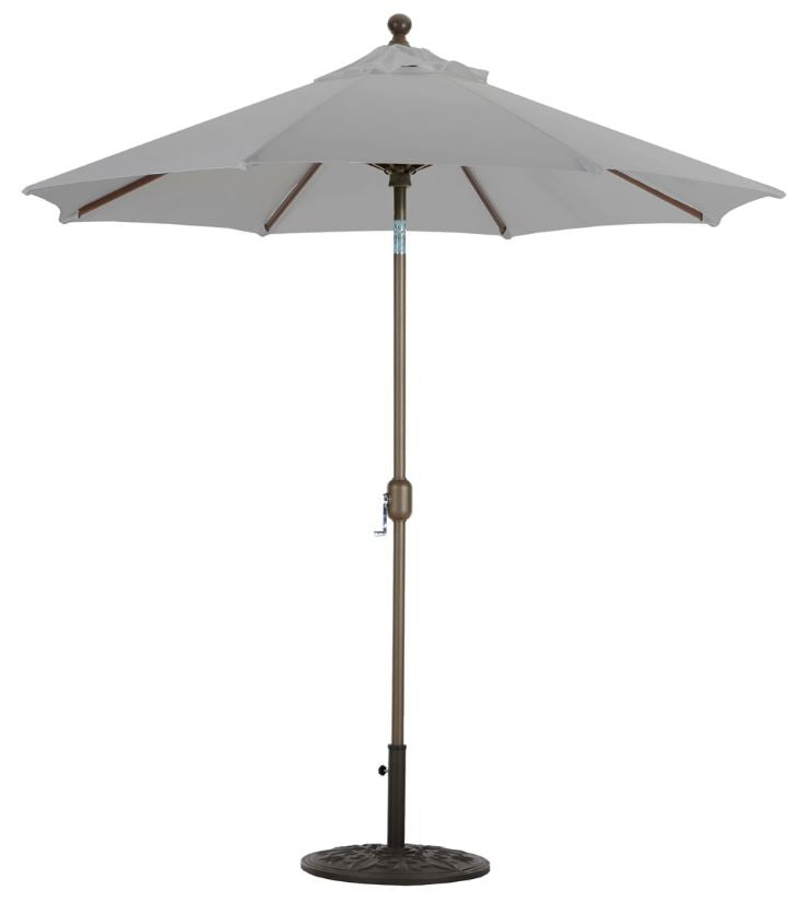 GALTECH 7.5' Deluxe Auto Tilt Octagon Umbrella Taupe
