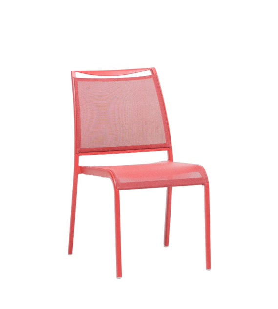 Ratana Como Outdoor Dining Side Chair Red